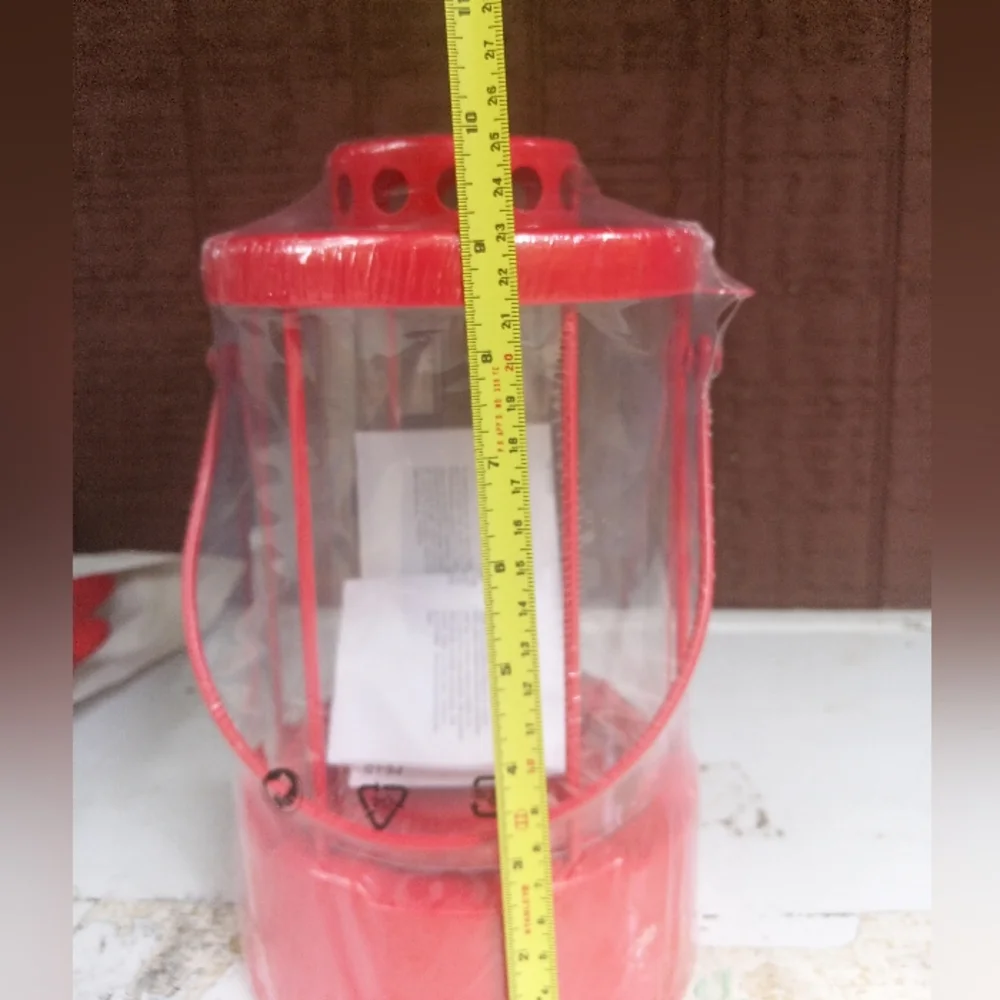IKEA Solmys red lantern